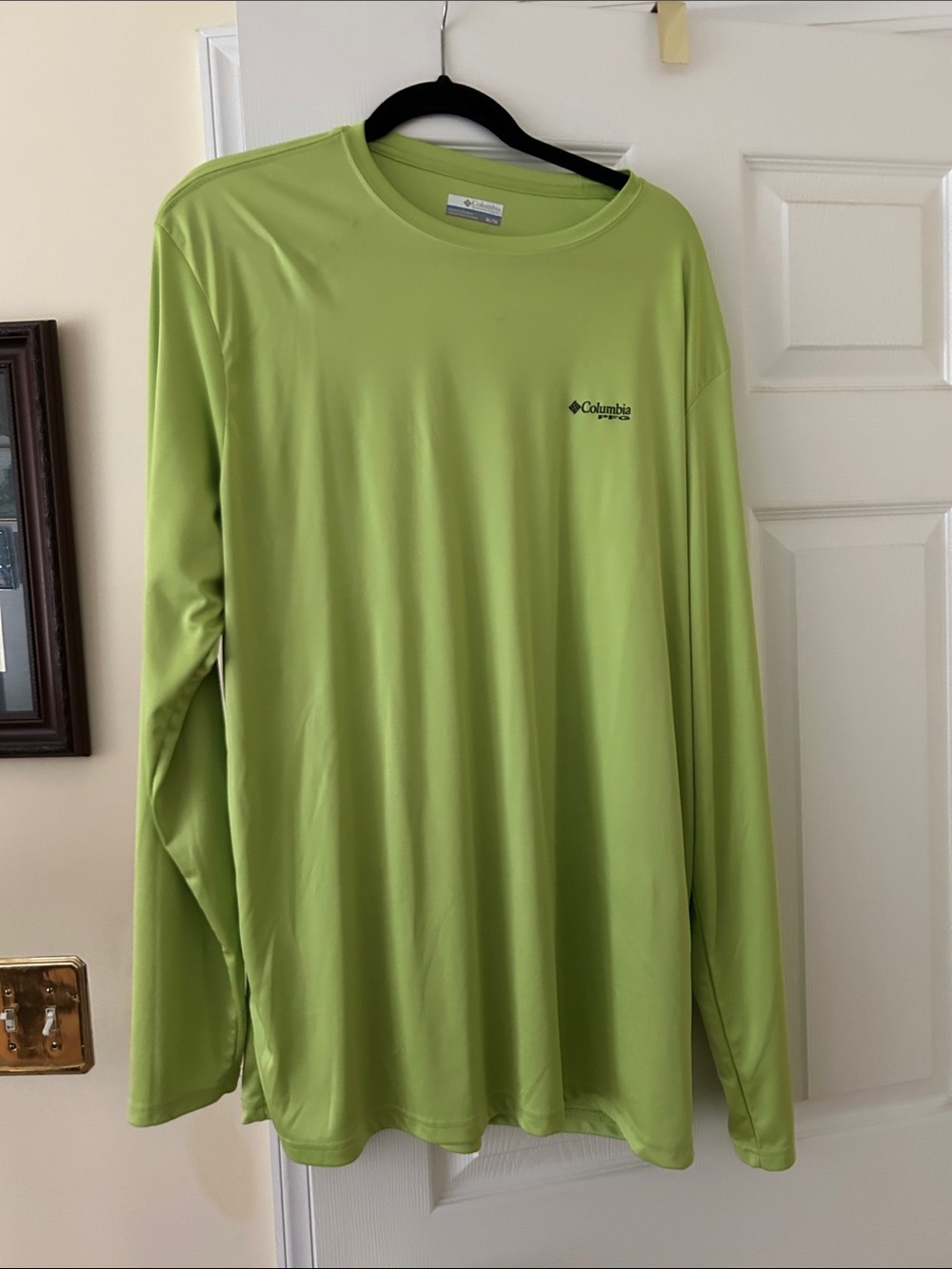 Columbia Men's Long-Sleeve Sun Shirt - Lime Green